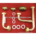 Solar working Station Components Brass Valves and Copper Pipe